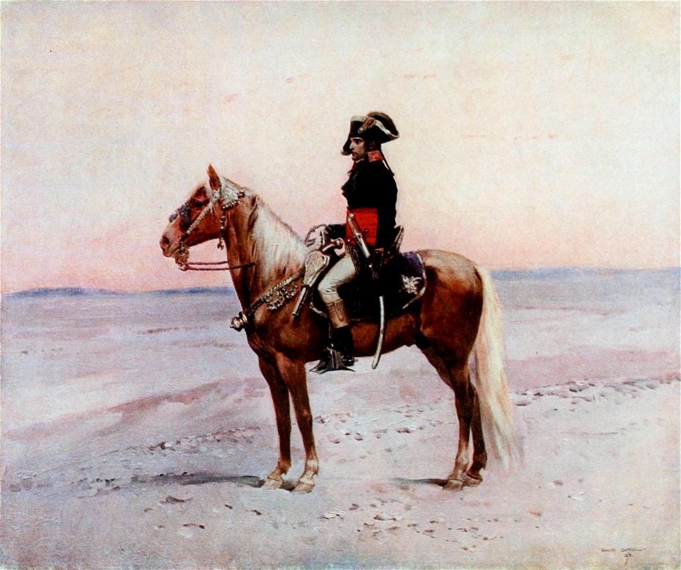 Napoleon in Egypt by Edouard Detaille