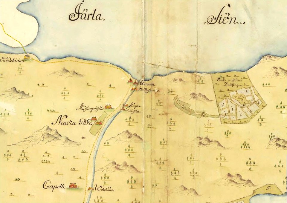 Nacka gård 1698