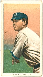 Nap Rucker, Brooklyn Superbas, baseball card portrait LCCN2008675162