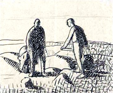 Nagy Balogh Two Navvies c. 1913