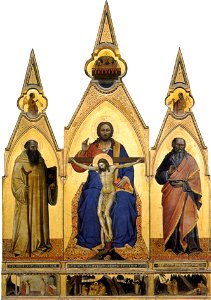 Nardo di cione, trittico del thronum gratiae