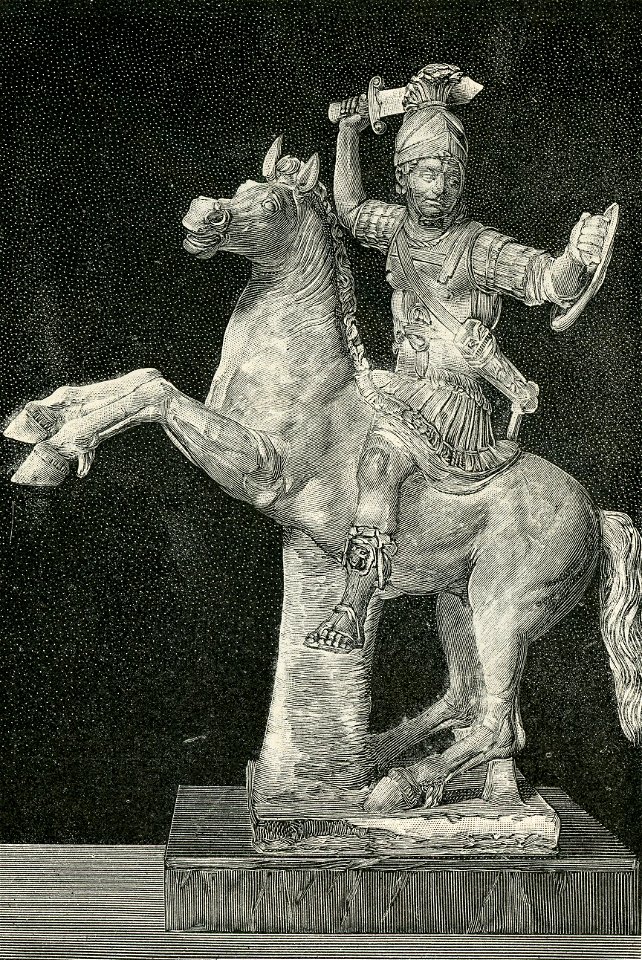 Napoli Museo Nazionale guerriero a cavallo