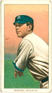 Nap Rucker, Brooklyn Superbas, baseball card portrait LCCN2008675162