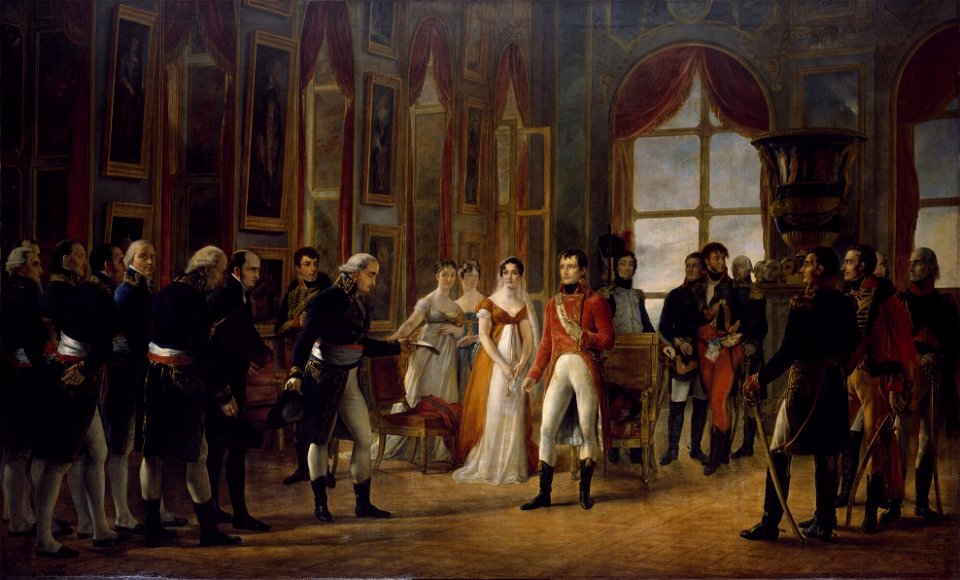 Napoléon Ier reçoit à Saint-Cloud le Senatus-Consulte qui le proclame empereur des Français
