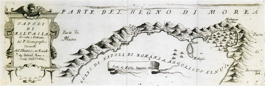 Napoli di Malvasia - Coronelli Vincenzo - 1686