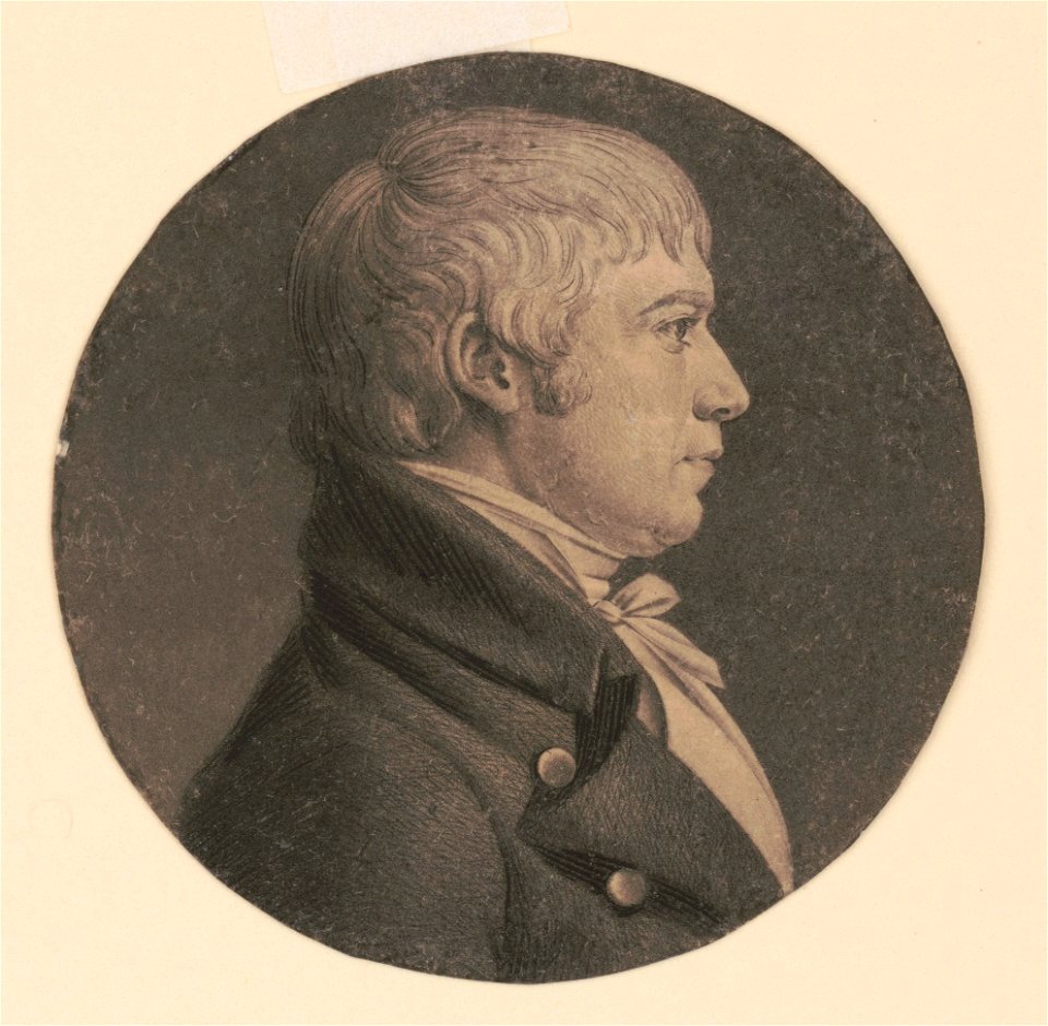 Nahum Mitchell, head-and-shoulders portrait, right profile LCCN2007675931