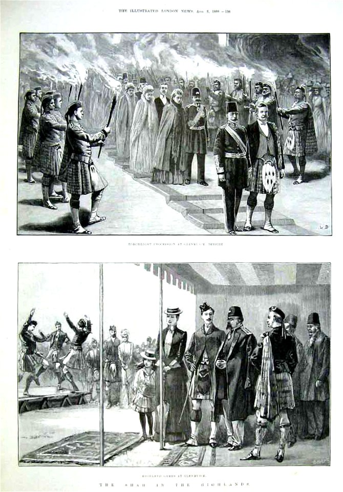 Nasser-ed-Din Shah's last visit to Britain - 12