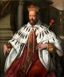 Naldini, Giovanni Battista - Official portrait of Cosimo I de' Medici as Grand Duke of Tuscany