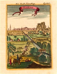 Nanking. Mallet, Allain Manesson, 1719