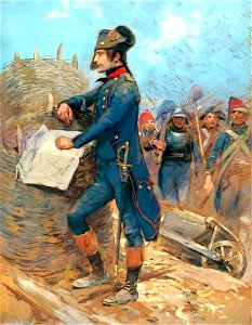 Napoleon à Toulon par Edouard Detaille