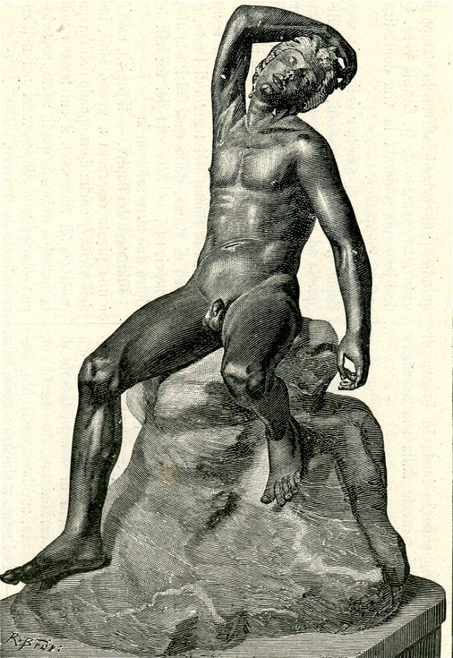 Napoli Museo Nazionale fauno dormiente