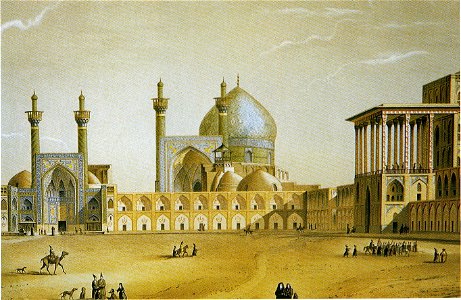 Naqsh-e Jahan Square by Pascal Coste 4