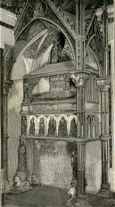 Napoli chiesa di S Chiara monumento di Maria di Valois