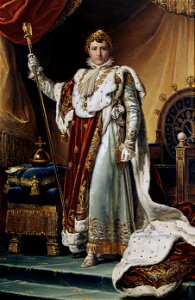 Napoleon in Coronation Robes by François Gérard