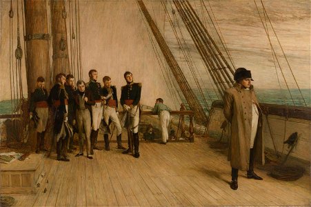 Napoleon on Board the Bellerophon - Sir William Quiller Orchardson