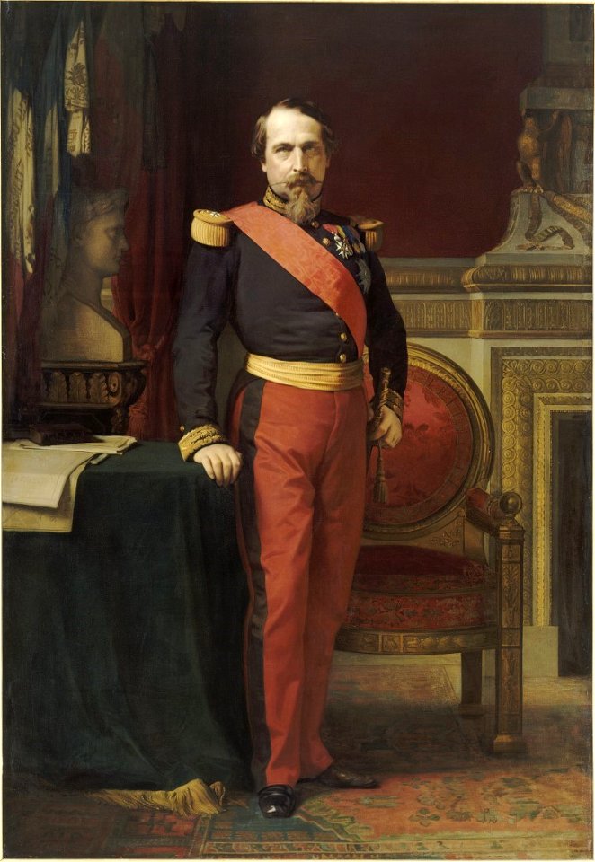 Napoléon III par Jean Hippolyte Flandrin