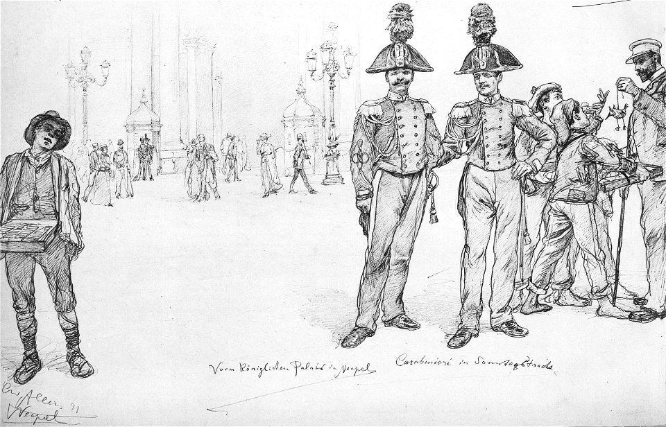 Naples Carabinieri 1891 Allers