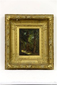 Narcisse Diaz - Forest Scene - Sarjeant Gallery