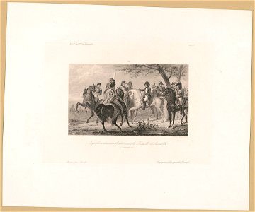 Napoleon donnant l'ordre avant la Bataille d'Austerlitz LCCN2003670733