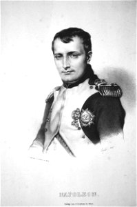 Napoleon Bonaparte Litho. Free illustration for personal and commercial use.