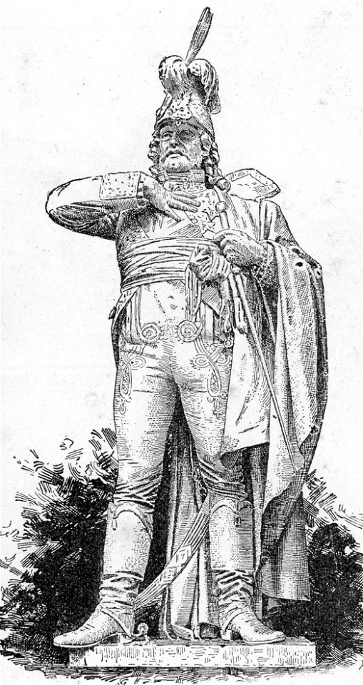 Napoli Gioacchino Murat statua nel Palazzo Reale