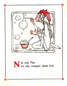 Nar uit A dat is Aafje (1918) van Bas van der Veer