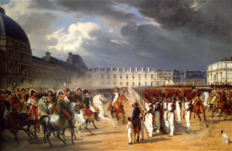Napoléon aux Tuileries - Horace Vernet