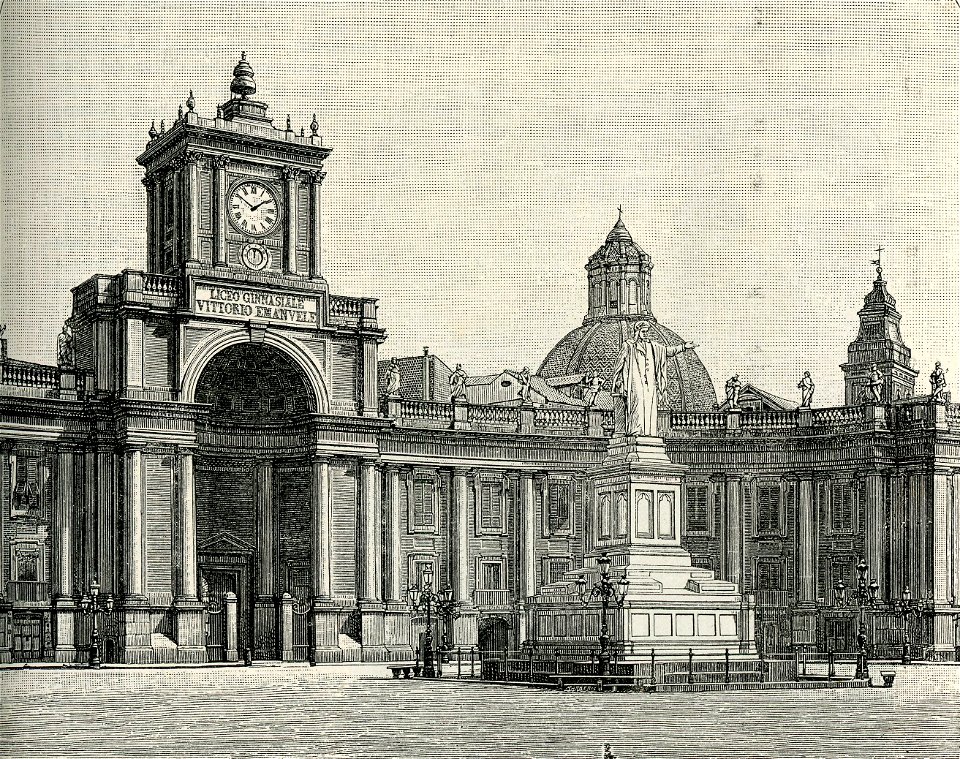 Napoli Piazza e Monumento Dante