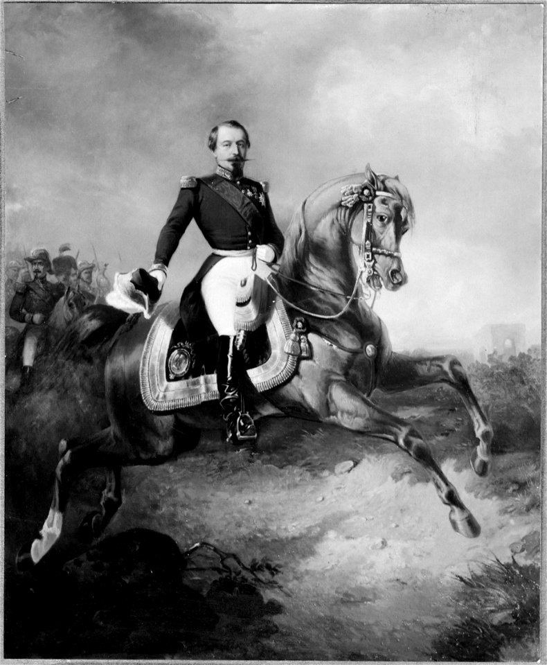 Napoleon III, kejsare av Frankrike (Carl Frederik Kiörboe) - Nationalmuseum - 38911