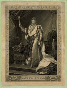 Napoleon le Grand - F. Gerard pinxit anno 1805 ; Augte. Boucher Desnoyers sculpsit. LCCN2006676661