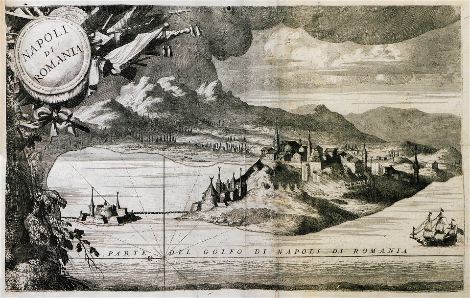 Napoli di Romania - Coronelli Vincenzo Maria - 1708