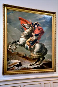 Napoleon Crossing the Alps, Belvedere, 2019 (01)