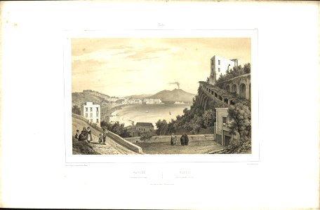 Naples Vue prise de Pausilippe, objectnr A 57917
