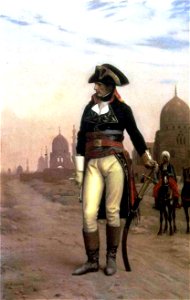 Napoleon-in-Egypt-(1868)-Gerome. Free illustration for personal and commercial use.