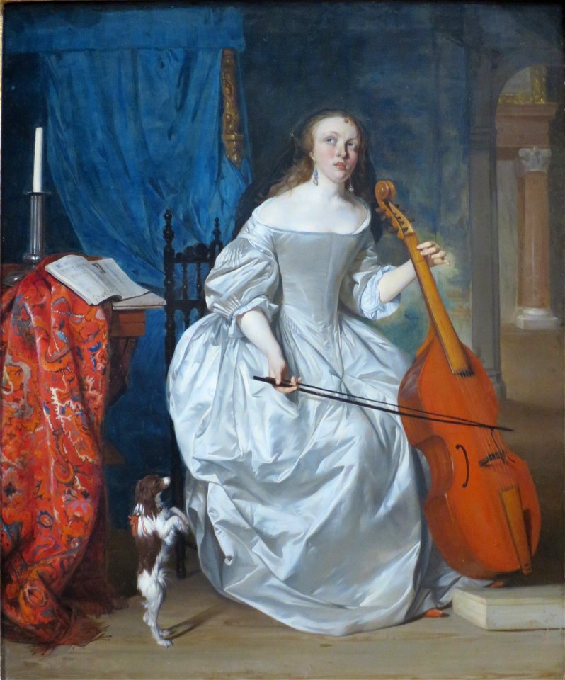 Metsu viola-de-gamba