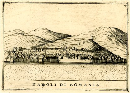 Napoli di Romania (2) - Coronelli Vincenzo - 1688