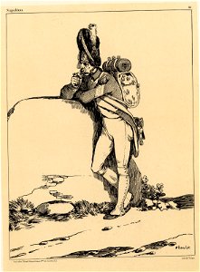 Napoléon (costume sous) (BM 1852,0424.234). Free illustration for personal and commercial use.