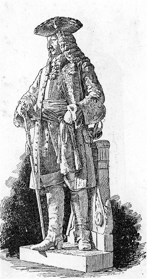 Napoli Carlo III di Borbone statua nel Palazzo Reale