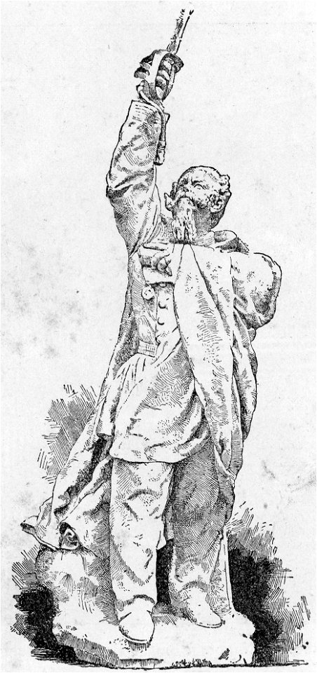 Napoli Vittorio Emanuele II statua nel Palazzo Reale