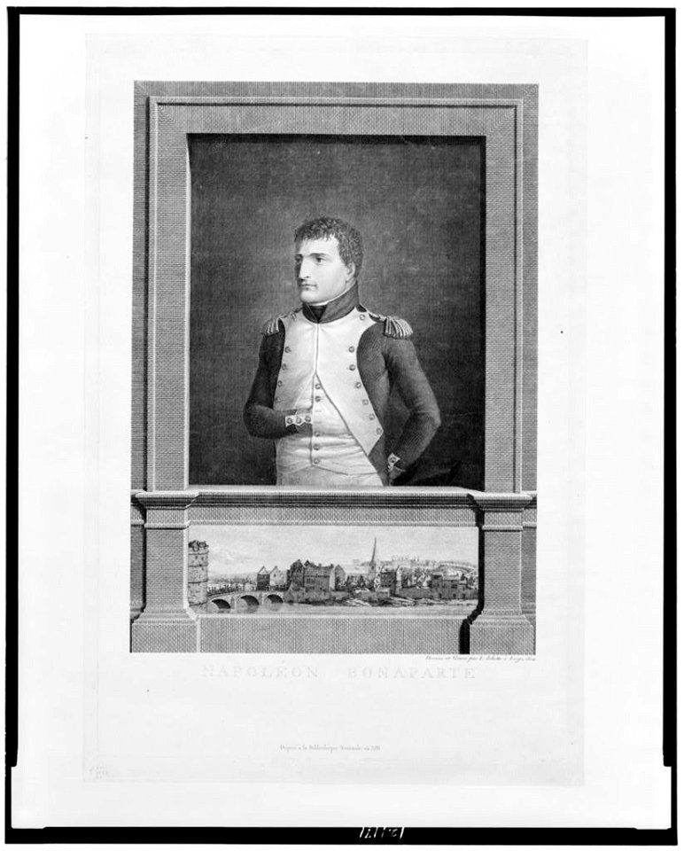 Napoléon Bonaparte - dessiné et gravé par L. Jehotte à Liege, 1804. LCCN98513059