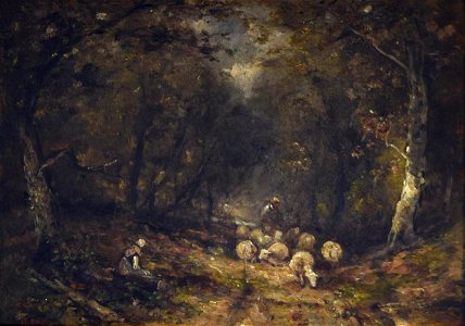 Narcisse Virgile Diaz de la Peña - Peaceful Journey - 1980.78.1 - Reading Public Museum