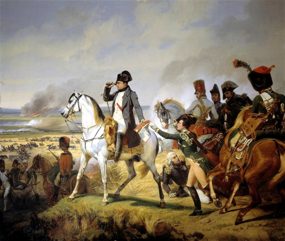 Napoléon à Wagram - Horace Vernet