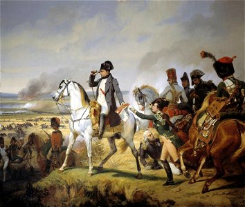 Napoléon à Wagram - Horace Vernet