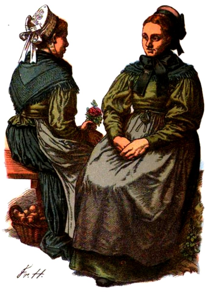 NassTrachtenbuch-T26-Bäuerinnen aus dem goldenen Grund (Camberg, Würges) 1881