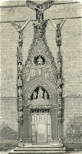 Napoli porta gotica della chiesa di S Giovanni de Pappacoda