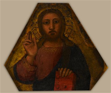 Nardo di Cione - Christ Blessing - Google Art Project
