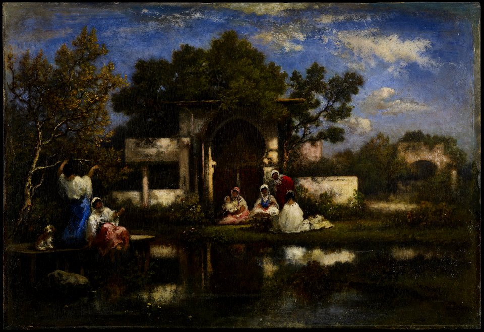 Narcisse-Virgile Diaz de la Peña - Seraglio, Constantinople - 58.30 - Minneapolis Institute of Arts