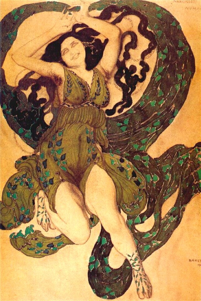 Narcisse ballet by L. Bakst 01