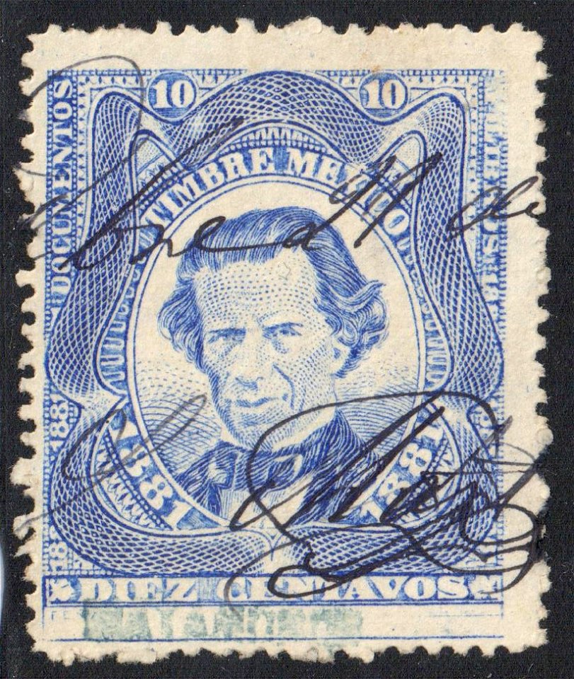 Mexico 1881 revenue F84