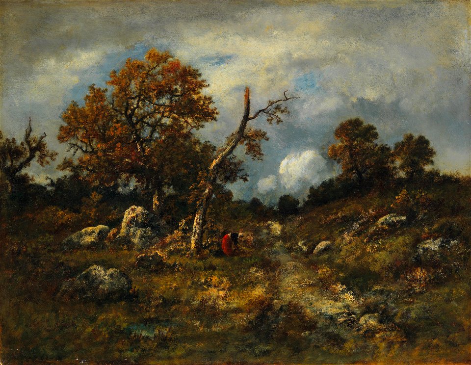 Narcisse Virgile Diaz de la Peña Le chemin du Jean-de-Paris 1863